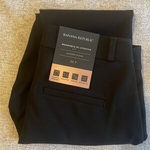 NWT Banana Republic Black Skinny Sloan Pant